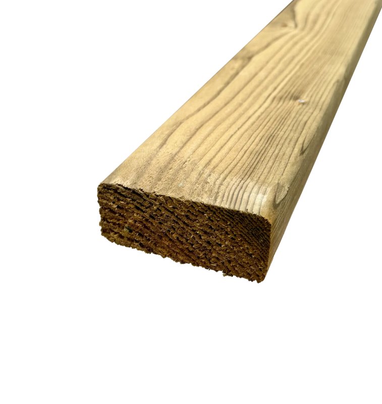 SLS GESCHAAFD 38X89 MM GROEN GEIMPREGNEERD