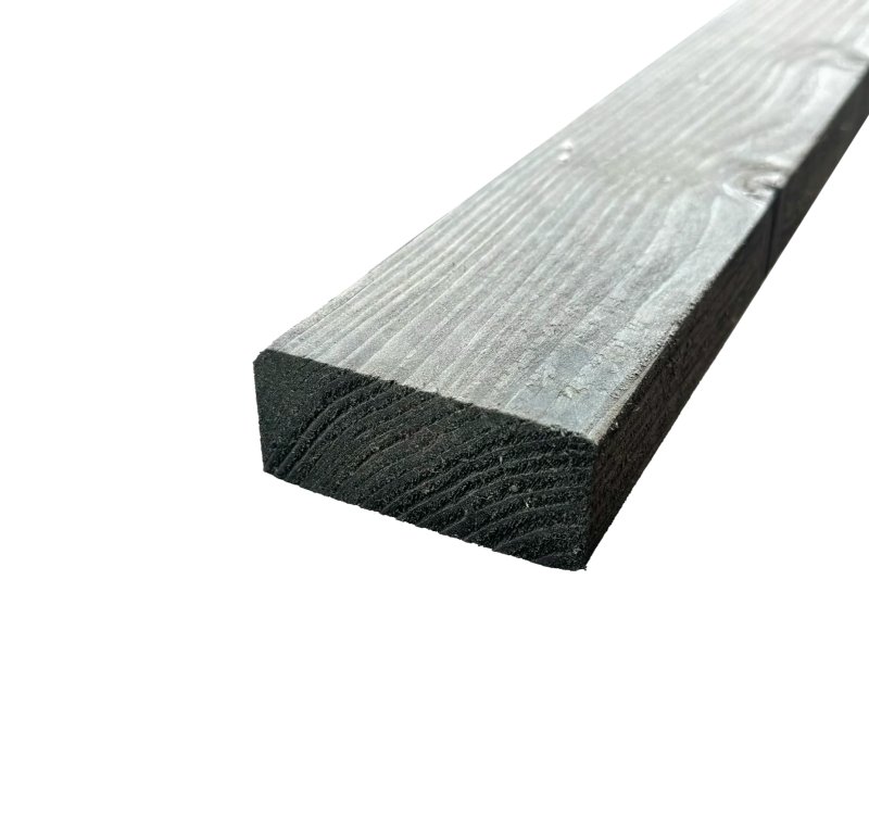 SLS GESCHAAFD 38X89 MM ZWART GEIMPREGNEERD