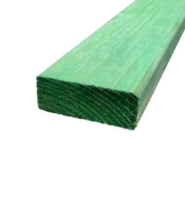 SLS GESCHAAFD 38X89 MM C24 - GROEN GEDRENKT