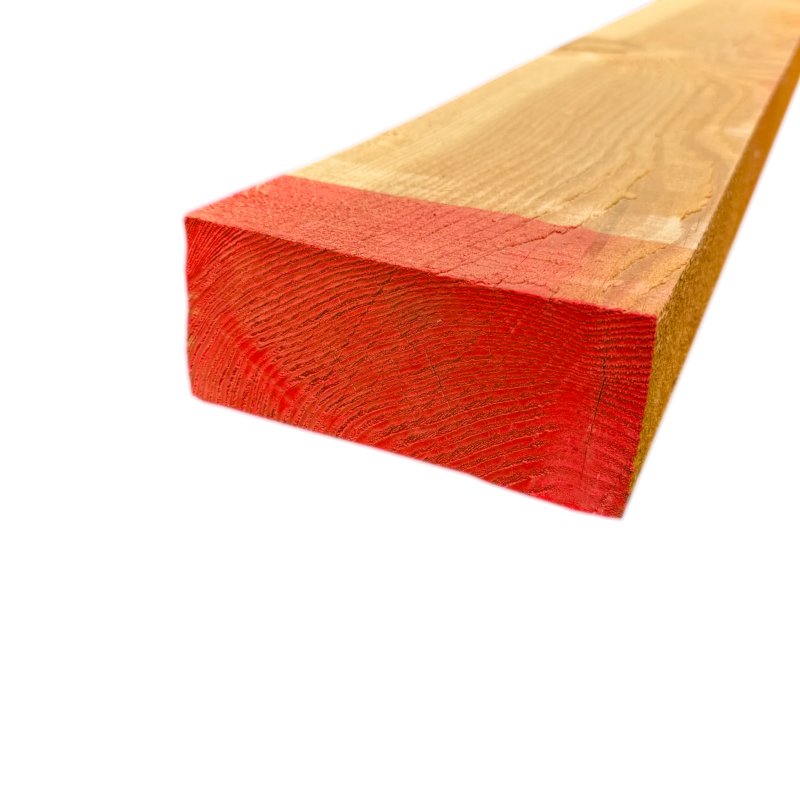 Europees Douglas timmerhout 63 x 150 mm geel gedrenkt tot 5 m