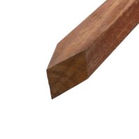 AZOBE 40x40x1200 gepunt AZOBE 40x40x1200 gepunt