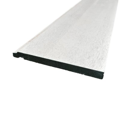 BOENSEL HARDHOUT VOORGEVERFD 20x220 MM  Lengte 4.50m