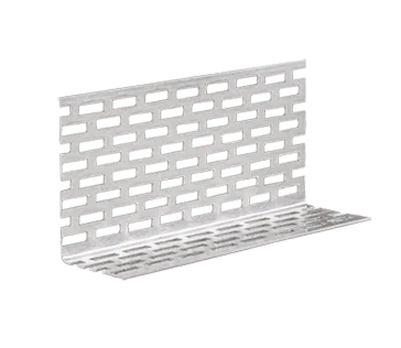 GEPERFOREERD AFSLUITPROFIEL ALUMINIUM 2.50m 30/50