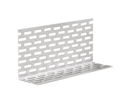 GEPERFOREERD AFSLUITPROFIEL ALUMINIUM 2.50m 30/50