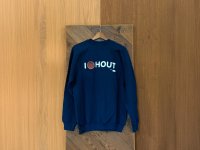 SWEATER I LOVE HOUT NAVY