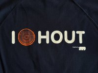 SWEATER I LOVE HOUT NAVY