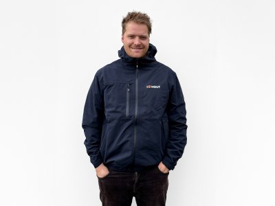 REGENJAS I LOVE HOUT NAVY