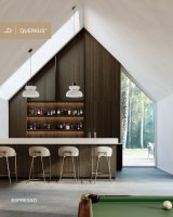 QUERKUS OAK TERRA ESPRESSO 0.6MM - PLAIN - SELECT (A/B+)    OP MDF 3050/1220-18MM   (QS15-MD305-06-PP)