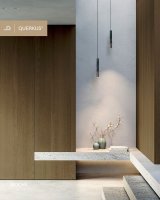 QUERKUS OAK TERRA MOCHA 0.6MM - PLAIN - SELECT (A/B+) OP    MDF 3050/1220-18MM   (QS12-MD305-06-PP)