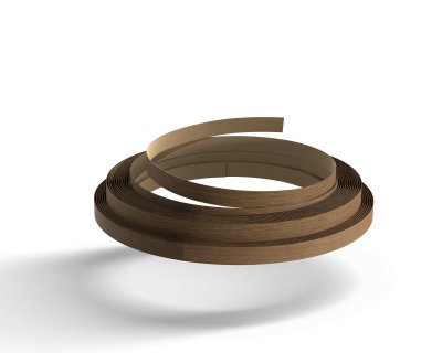QUERKUS KANTFINEER CAMMELLO 0.6/24MM  100 LOPENDE METER/ROL  ZONDER LIJM   Q-ED24-P-06-11
