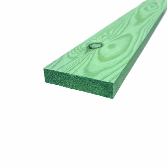 Grenen Timmerhout IV Groen Gedrenkt 25 x 100 mm