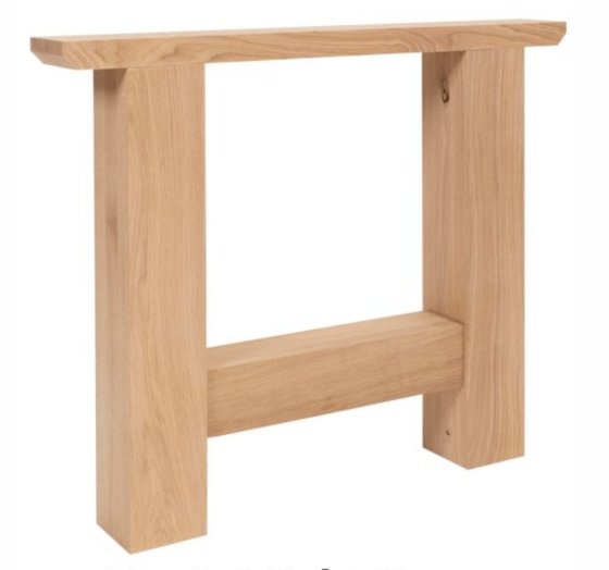 EIKEN  ONDERSTEL MODEL H - H72  B=90cm profiel 120 x 120cm