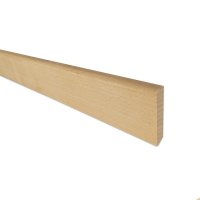 Plint beuk 12 x 68 mm - PER STUK