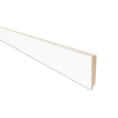 PLINT MDF NR.1 VOORBEWERKT 7CM 2.44 m/st - PER 6 STUKS