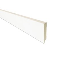 PLINT MDF 15x90 VOORGEVERFD LENGTE 2.44M - PER 6 STUKS