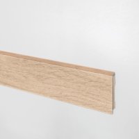 Floorify standaard plint S001 voor Visgraat Uni F301, 10 x 61 x 2000 mm