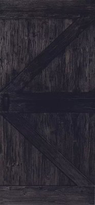 BARNDOOR FSC® SET SCHUIFDEUR TEAK CHARRED