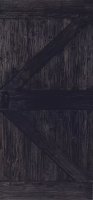 BARNDOOR FSC® SET SCHUIFDEUR TEAK CHARRED