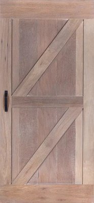 BARNDOOR FSC® SET SCHUIFDEUR SHOREA BRISTOL DOUBLE Z  