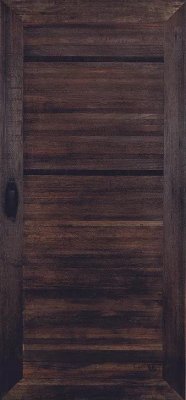 BARNDOOR 100% FSC SET SCHUIFDEUR SHOREA PARMA 