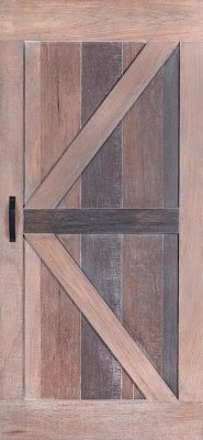 BARNDOOR FSC® SET SCHUIFDEUR SHOREA DUNWICH BRITTISH BRACE