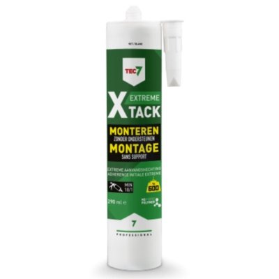 X-TACK7 MONTAGELIJM WIT 290 ml