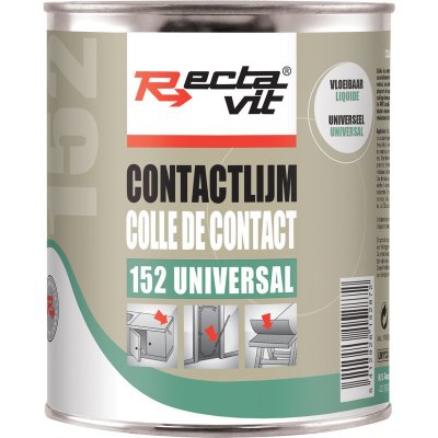 RECTAVIT 152 UNIVERSAL - VLOEIBARE CONTACTLIJM - 750 ML