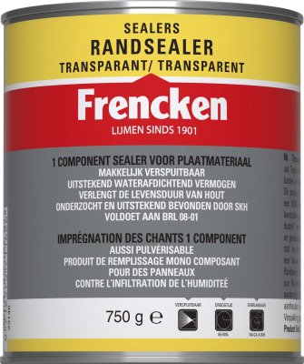 FRENCKEN RANDSEALER TRANSPARANT 750G