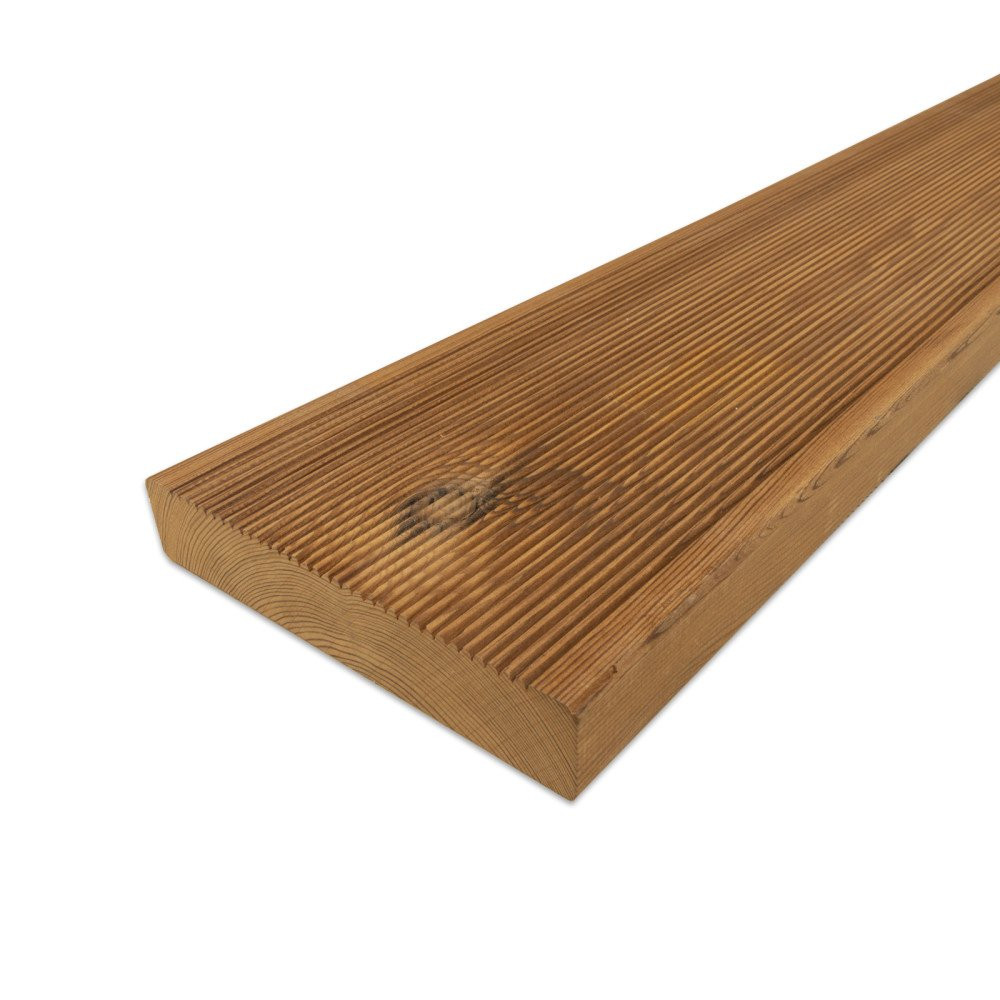 Terrasplank Thermowood Vuren/Grenen 26 x 145 mm 1z RIBBEL/GLAD