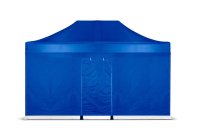 GO-WORK ZIJWAND INGANG 4,5M BLAUW