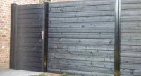 SOLIDE TUINSCHERM ZWART GEIMPREGNEERD 1450X1800 mm SOLIDE TUINSCHERM ZWART GEIMPREGNEERD 1450X1800 mm