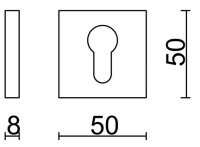 HDD CYLINDERPLAATJE KUBIC SHAPE ZWART