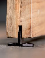 BARNDOOR FSC® SET SCHUIFDEUR TEAK CHARRED