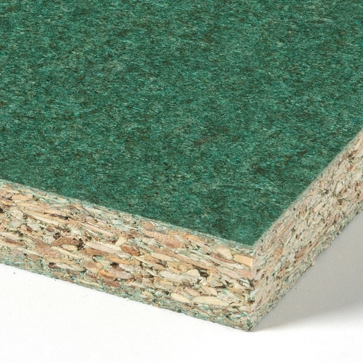 SPAANDER VOCHTWEREND 18MM 2,50X1,25M DURELIS SANDED P5