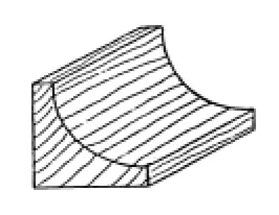 KREUSLATTEN GREIN 4/4" X 4/4" M31