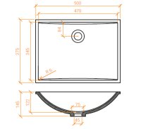 BETACRYL LAVABO BB R 5038  CLASSIC WHITE