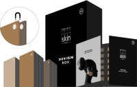 DESIGN BOX SKIN DELUXE  -  ZWARTE STALEN BOX VAN VOLLEDIGE SKIN COLLECTIE 350x240x60MM